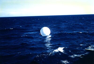 parachute dropping
