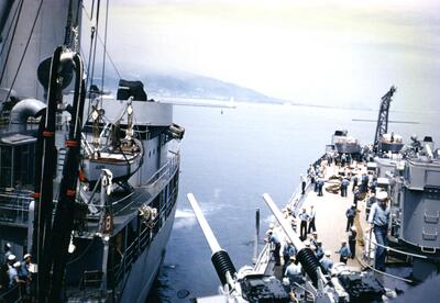 Refueling while underway
