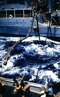 Refueling while underway
