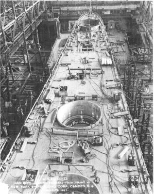 CL-144 Main Deck, Looking Forward - Frame 41
